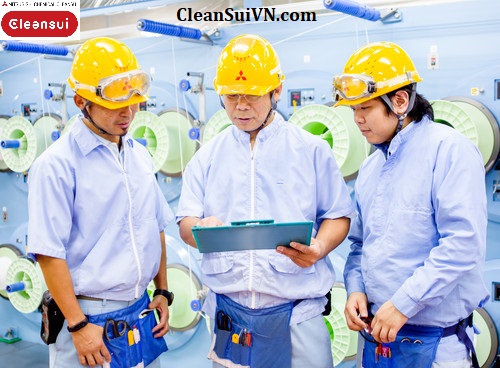 Nhà máy sản xuất thiết bị lọc nước Mitsubishi CleanSui