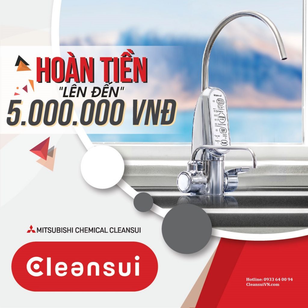 Khuyến mãi máy lọc nước Cleansui AL700E / EU301